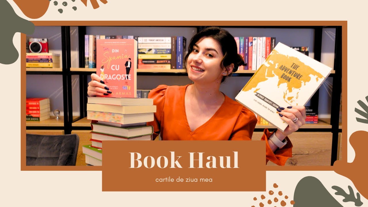 Book Haul 📚 //cărți noi în bibliotecă + cadouri literare de ziua mea 📚