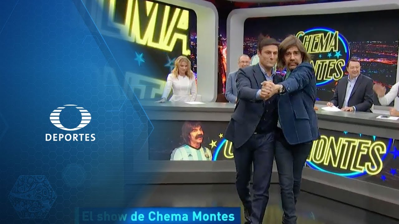 Zanetti baila al ritmo del Chema Monte | El show de Chema Montes | La Jugada del Mundial