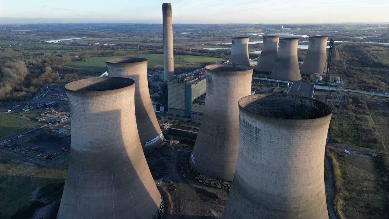 Fiddlers Ferry Power Station 30/11/2023