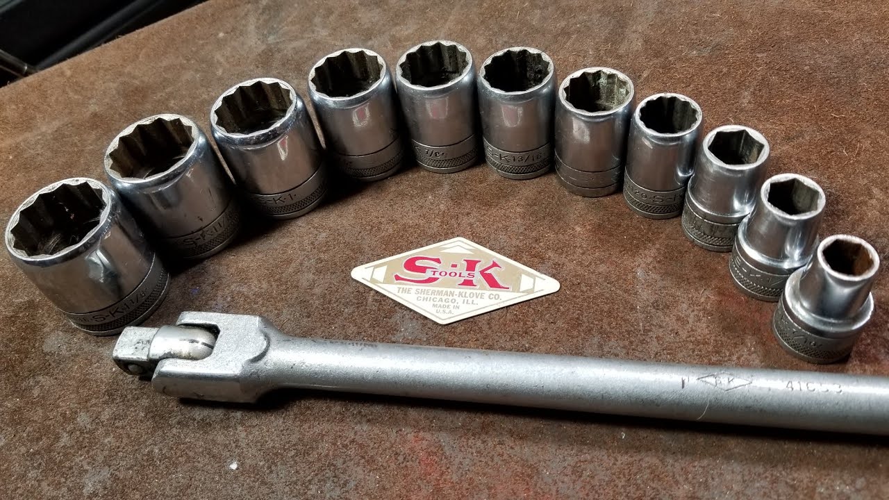 Vintage S-K Socket Set & Breaker Bar Review