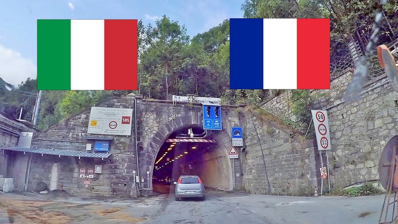 IT - F / Traforo stradale del Colle di Tenda | Tunnel routier du col de Tende