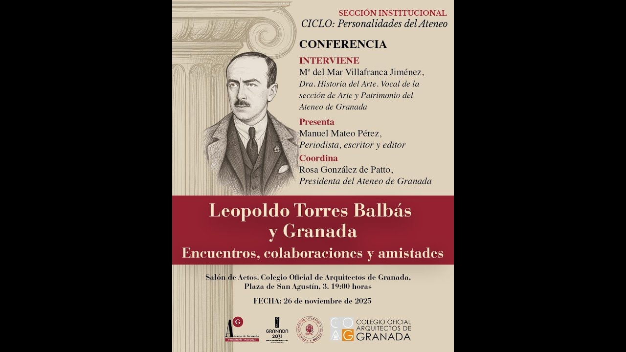 2025 11 26 PERSONALIDADES DEL ATENEO LEOPOLDO TORRES BALBÁS MARIA DEL MAR VILLAFRANCA