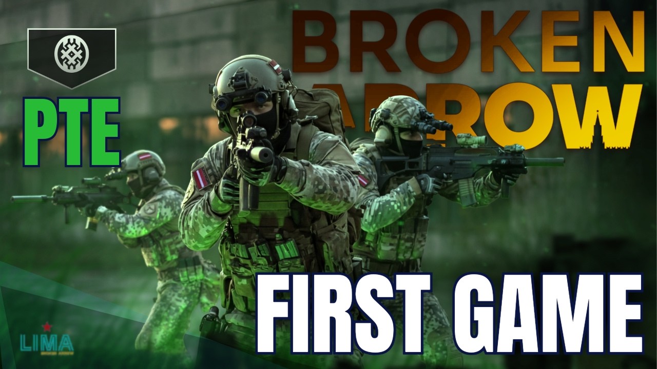 [PTE] First Game on Broken Arrow 2.0 // Broken Arrow Closed Testing Gameplay Multiplayer 4k