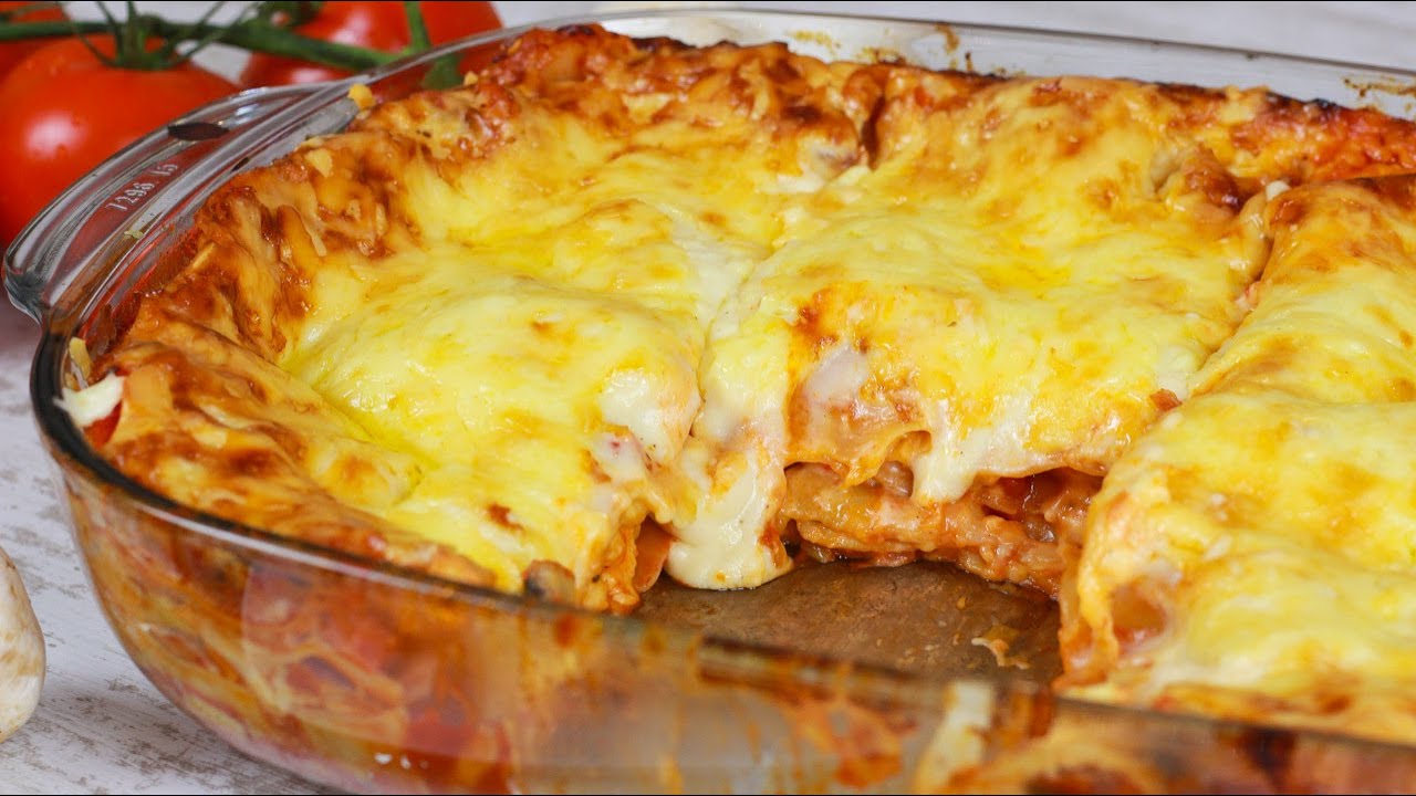Gemüselasagne mit Béchamel Sauce - DELUXE REZEPT