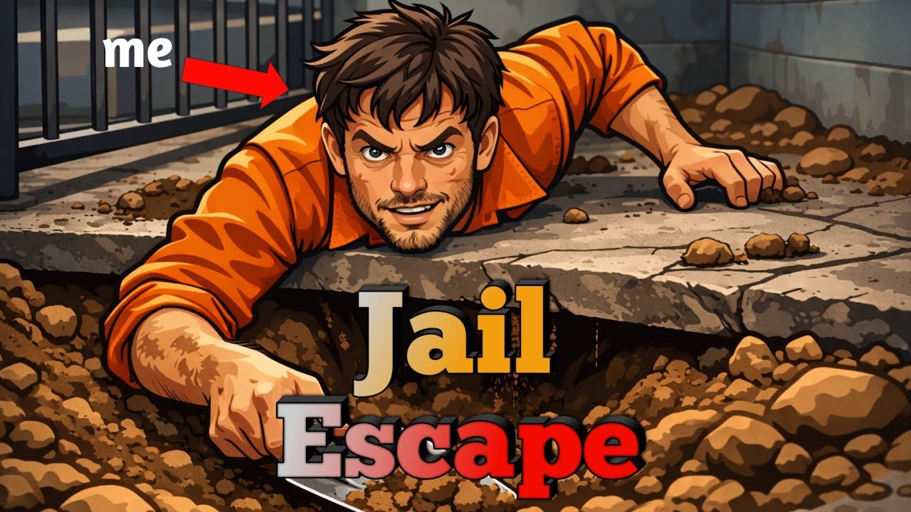 Iam struggling to escape from this jail (PRISON ESCAPE)