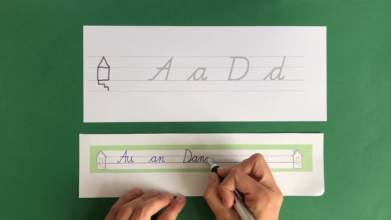 Klasse 1 - Schreibschrift A a D d