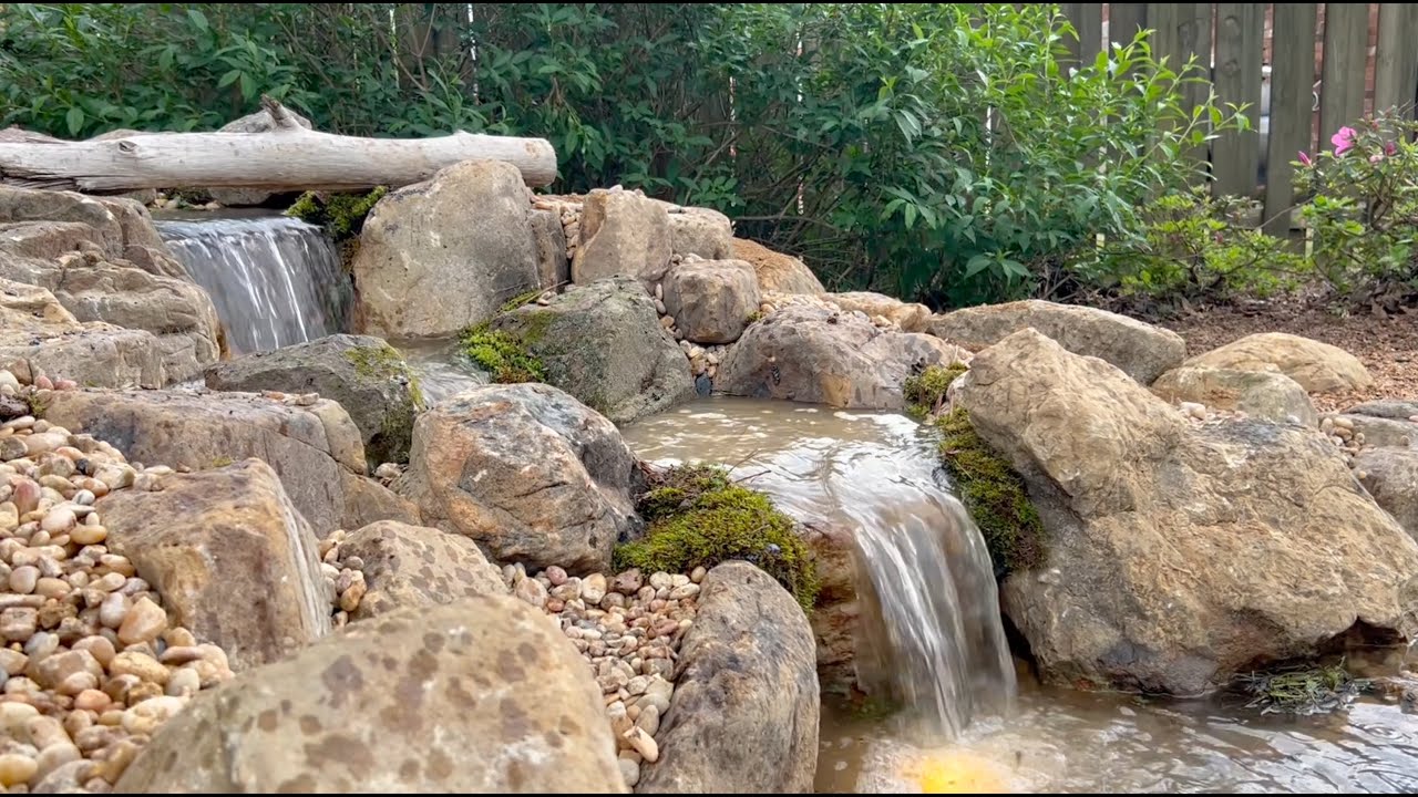 Water Garden Rebuild Before Storms Hit!