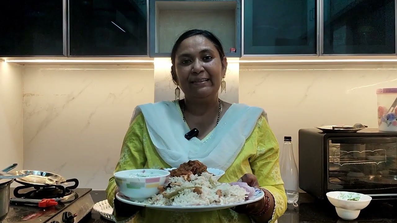How To Make Coconut Rice & Restaurant Style  Chicken Curry