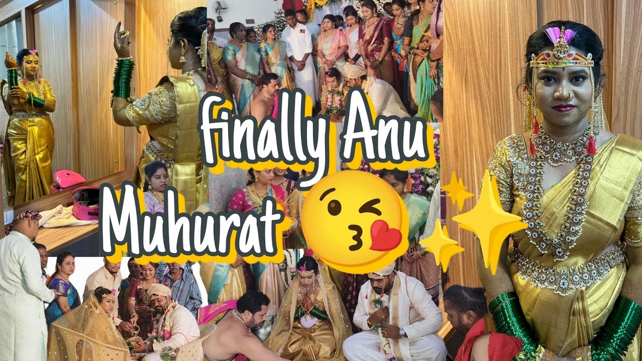 Finally Anu Muhurat is done 😘✨