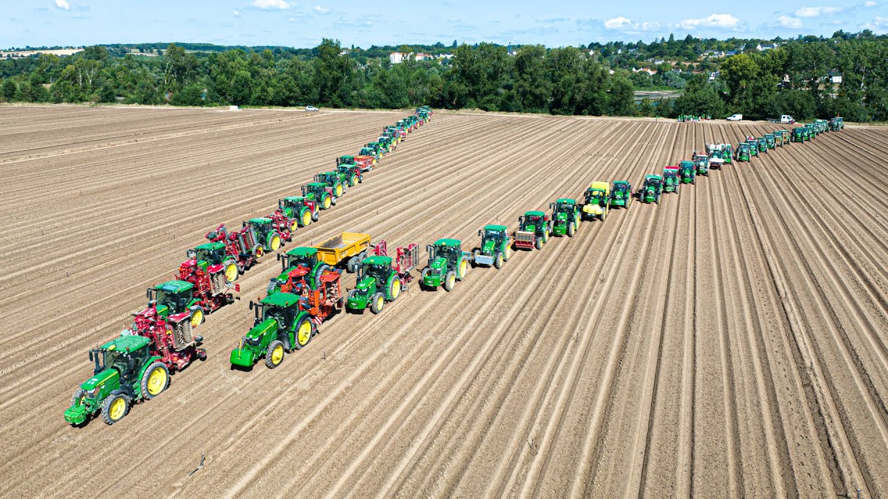 UN SHOW INCROYABLE de 52 Tracteurs dans le pays Nantais ! [CM AGRI SERVICE]