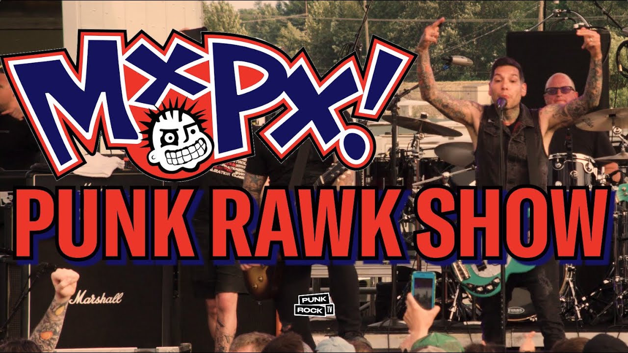 MXPX LIVE - PUNK RAWK SHOW - PUNK IN DRUBLIC FEST, PORTLAND 2019, 4K - WITH LYRICS