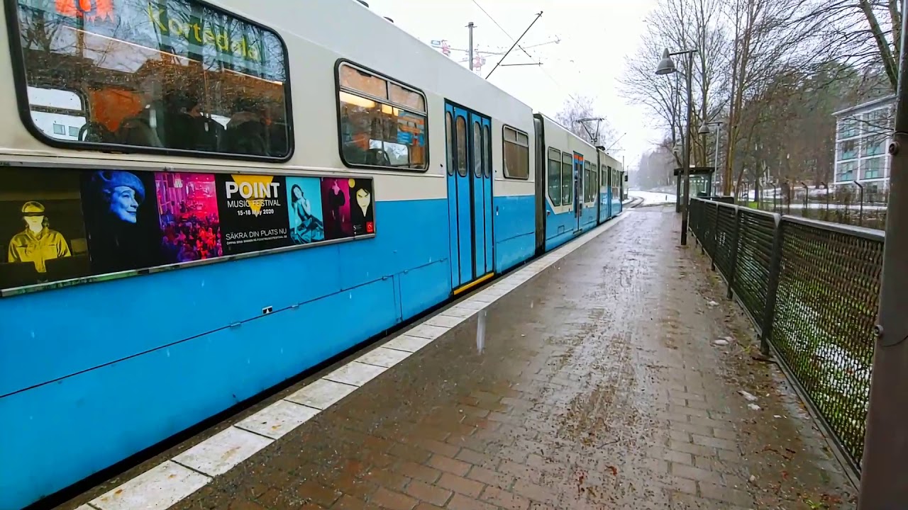 Comparison of trams in Gothenburg Sweden