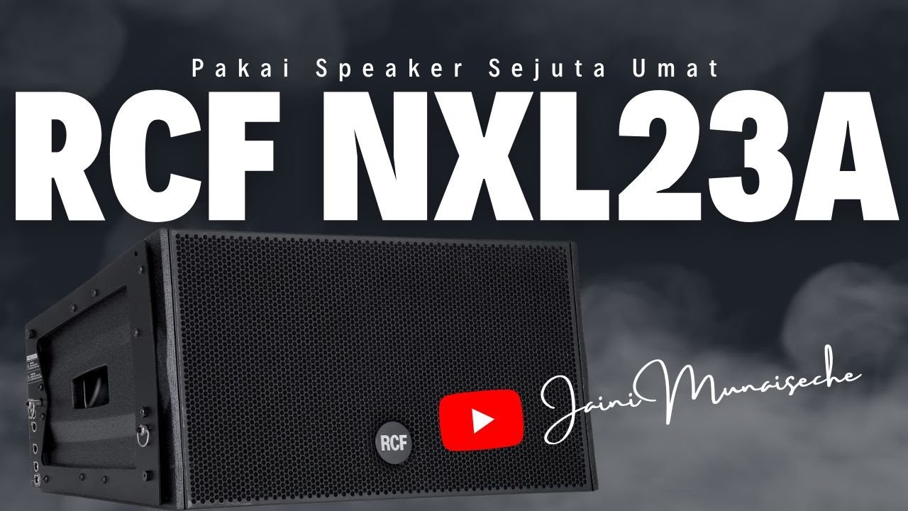 RCF NXL23A: Solusi Audio Profesional untuk Acara Anda