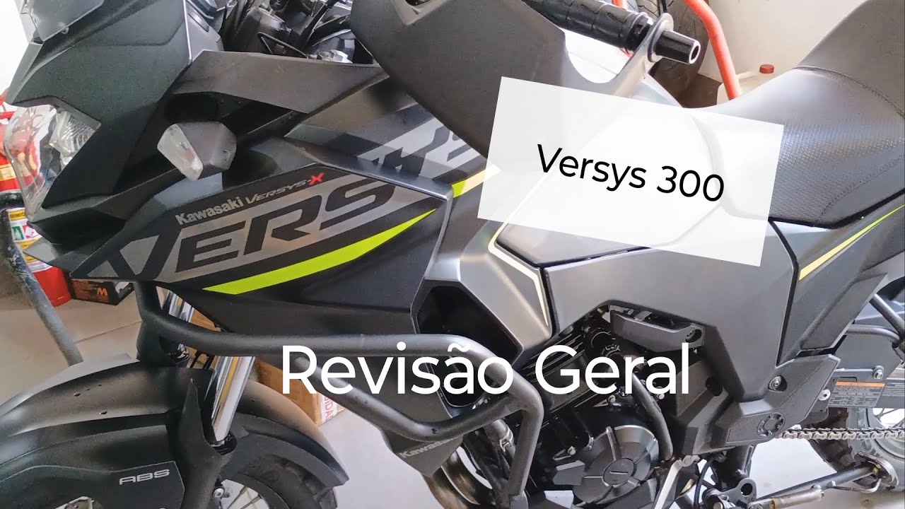 Revisão Geral Kawasaki Versys 300 com ,40 mil km