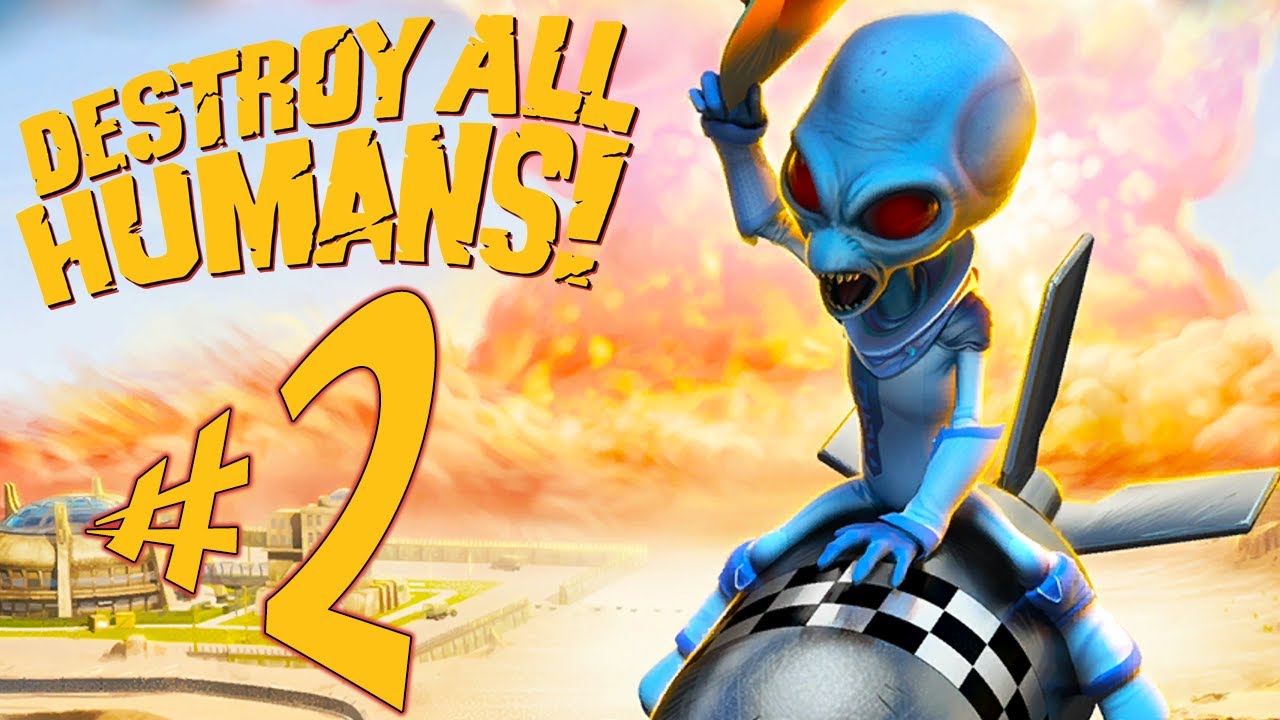 Destroy All Humans Remake  - Parte 2: Aniquilação Total!!!! [ Xbox One X - Playthrough 4K ]