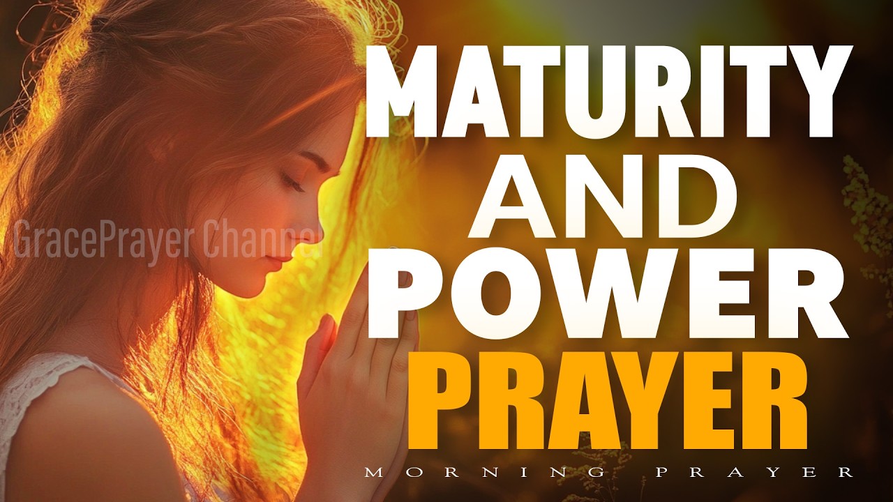 The Journey to Maturity and Power | Morning Prayer from Jeremiah 6:16 | Morning Prayer