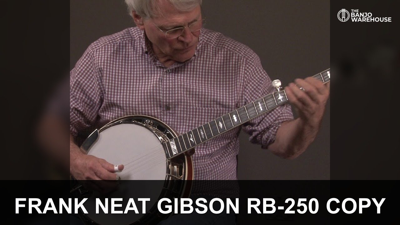 Frank Neat Gibson RB250 copy 5 string Banjo B00301