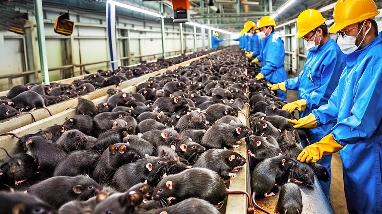 Dieses VERBOTENE Riesenrattenfleisch ist teurer als Wagyu-Rindfleisch | Riesenrattenfarm