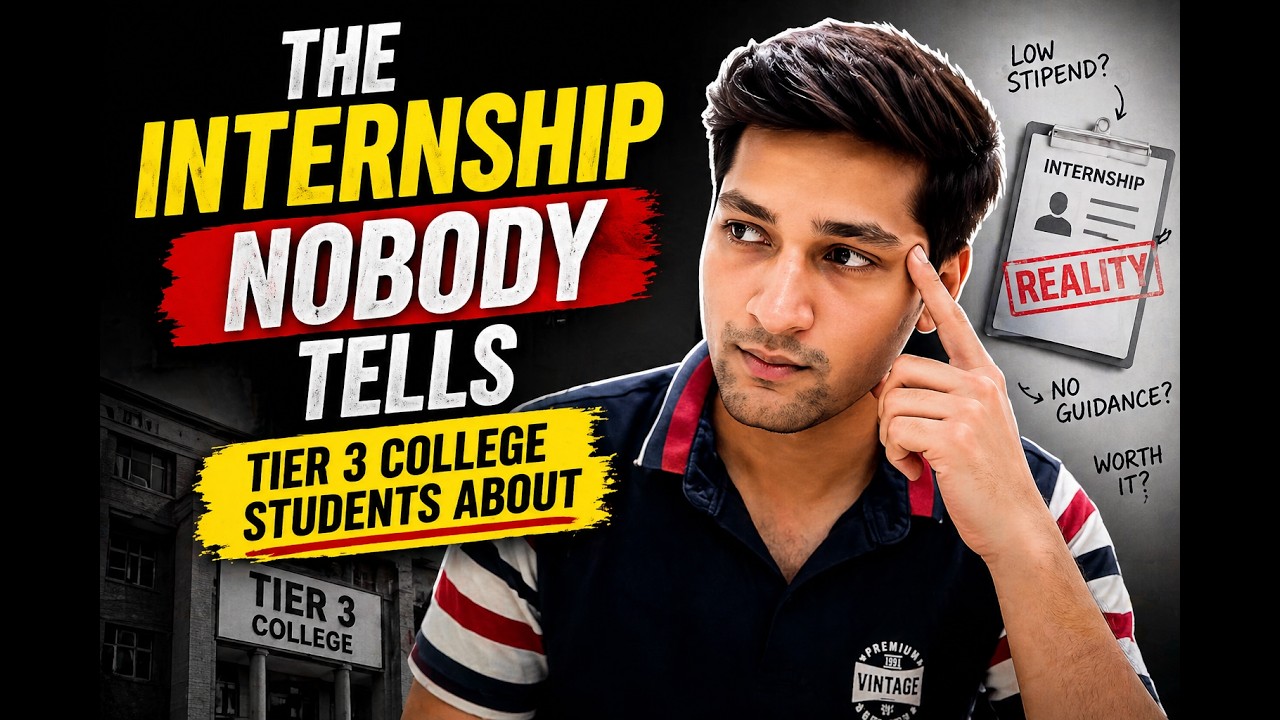 The Internship Nobody Tells Tier 3 College Students About