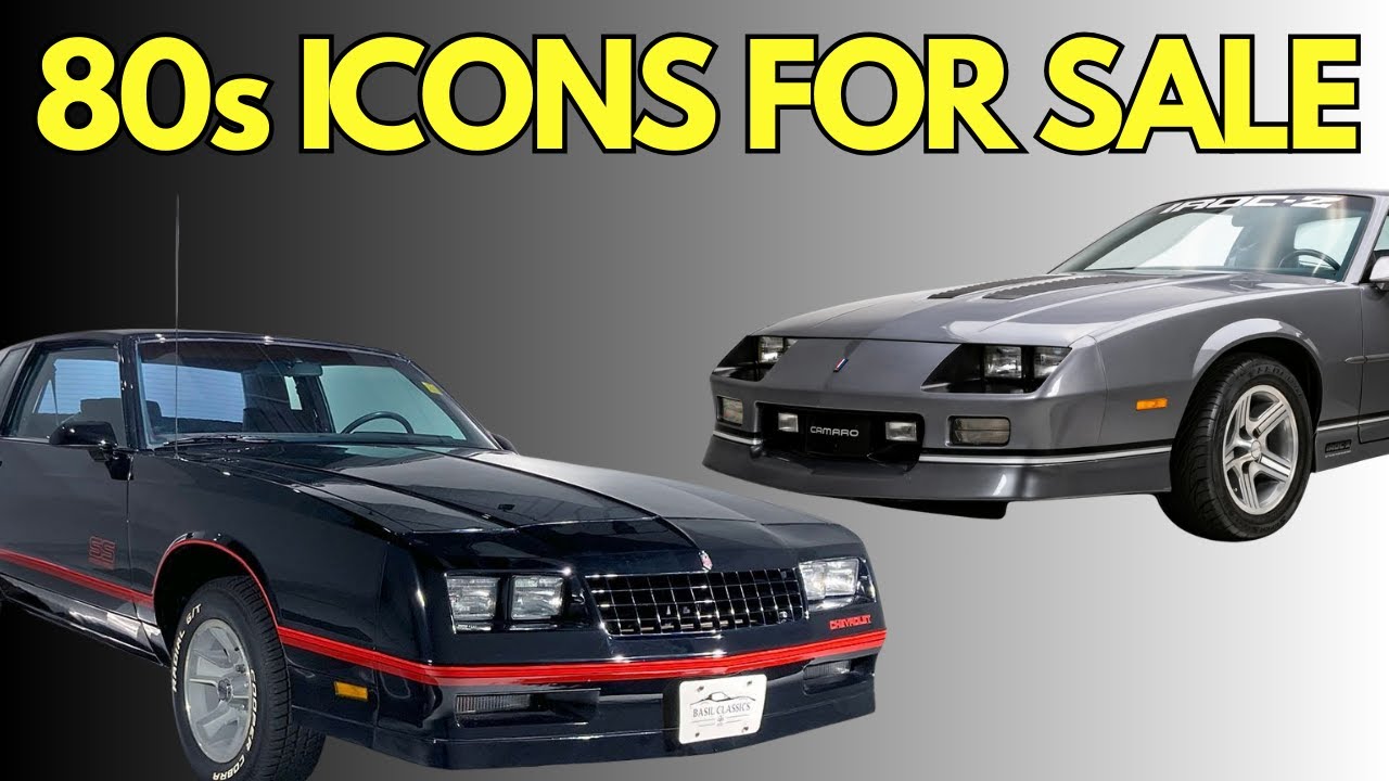 For Sale: The Coolest 80s Cars You Forgot You Loved!
