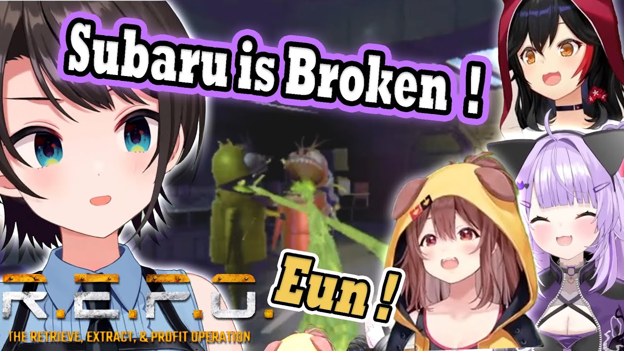 Korone, Okayu & Mio Completely BROKE Subaru in REPO! 😂💥