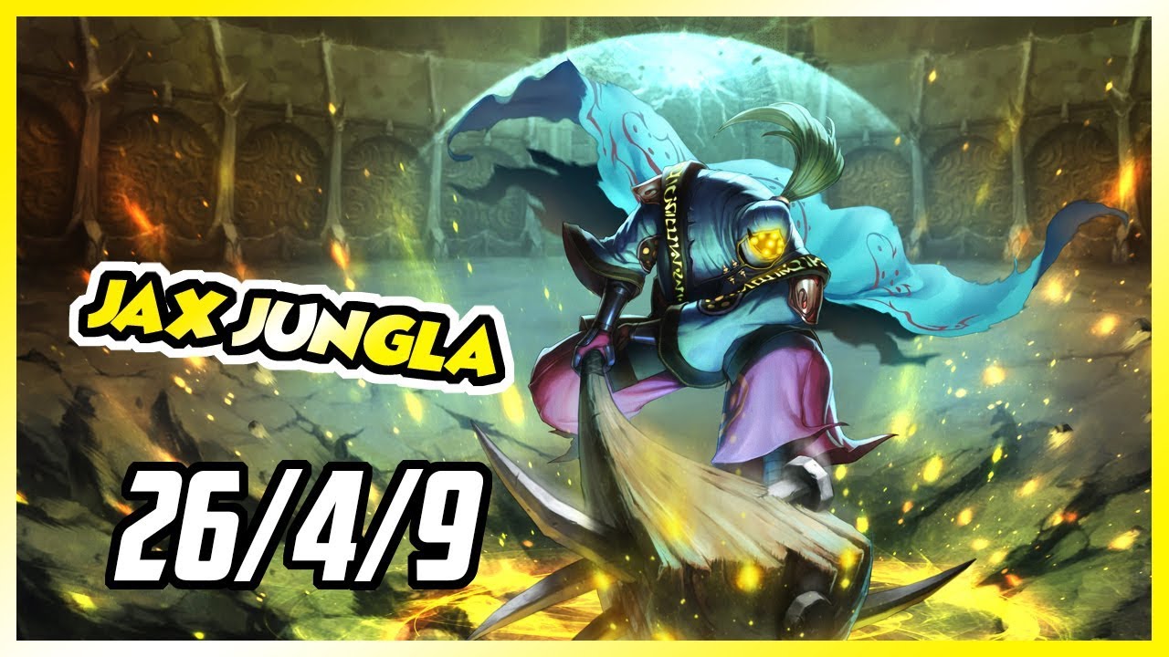 League of Legends Jax jungle gameplay