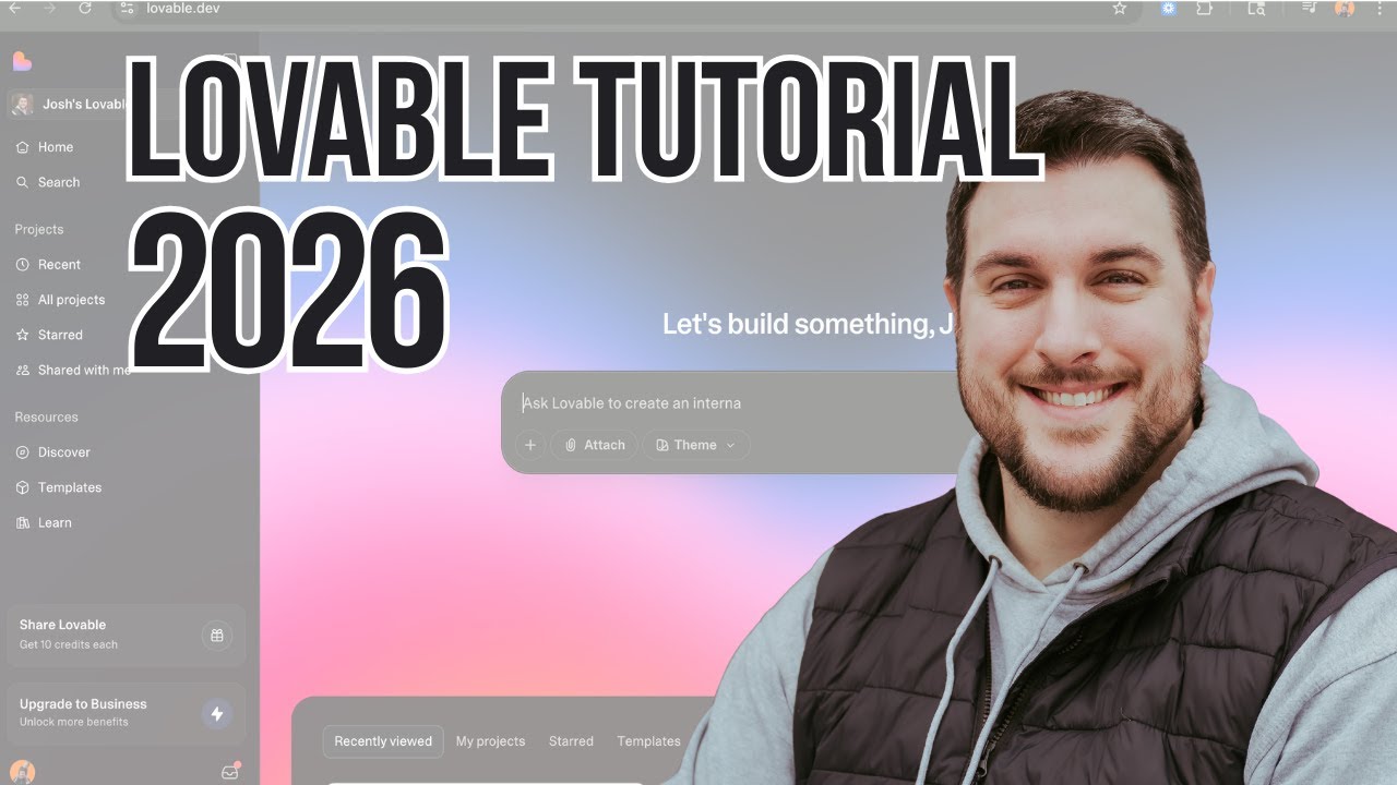 Master Lovable AI In 13 Minutes (Beginner Tutorial)