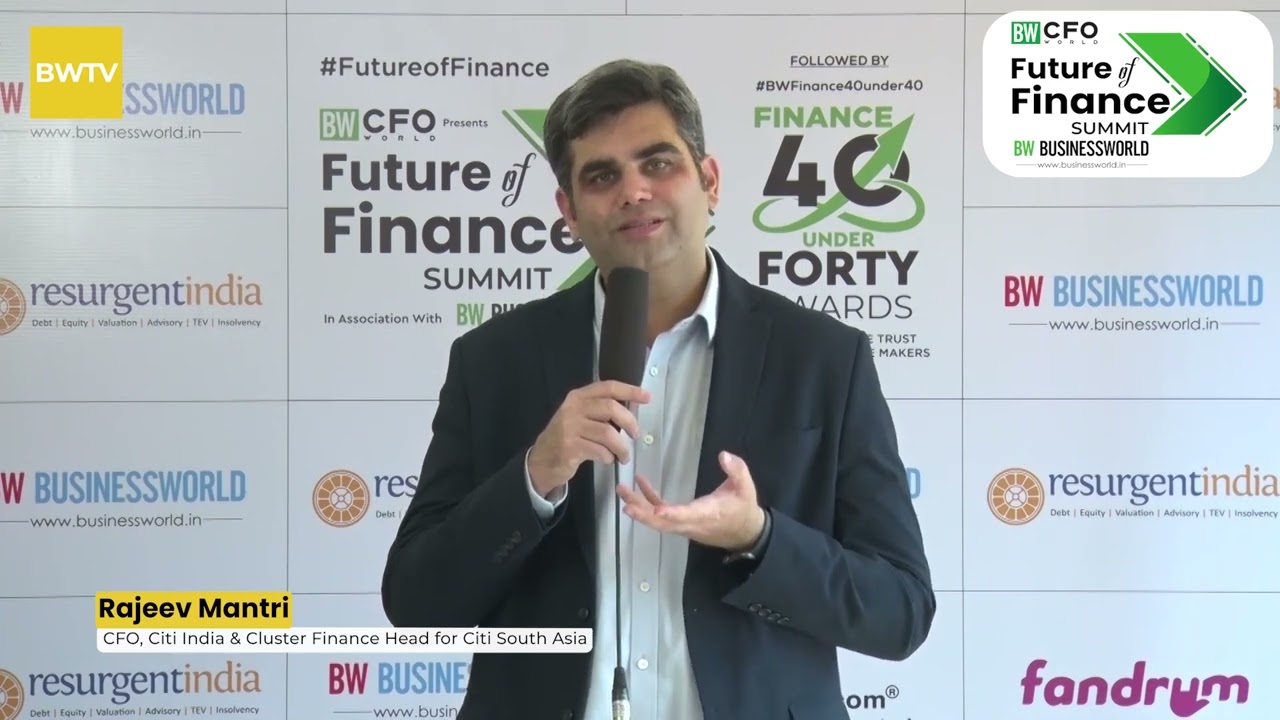 Беседа с Радживом Мантри, финансовым директором Citi India на саммите BW Future of Finance 2023