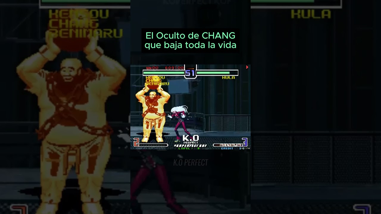 EL OCULTO MÁS PODEROSO DE CHANG en KOF  😮