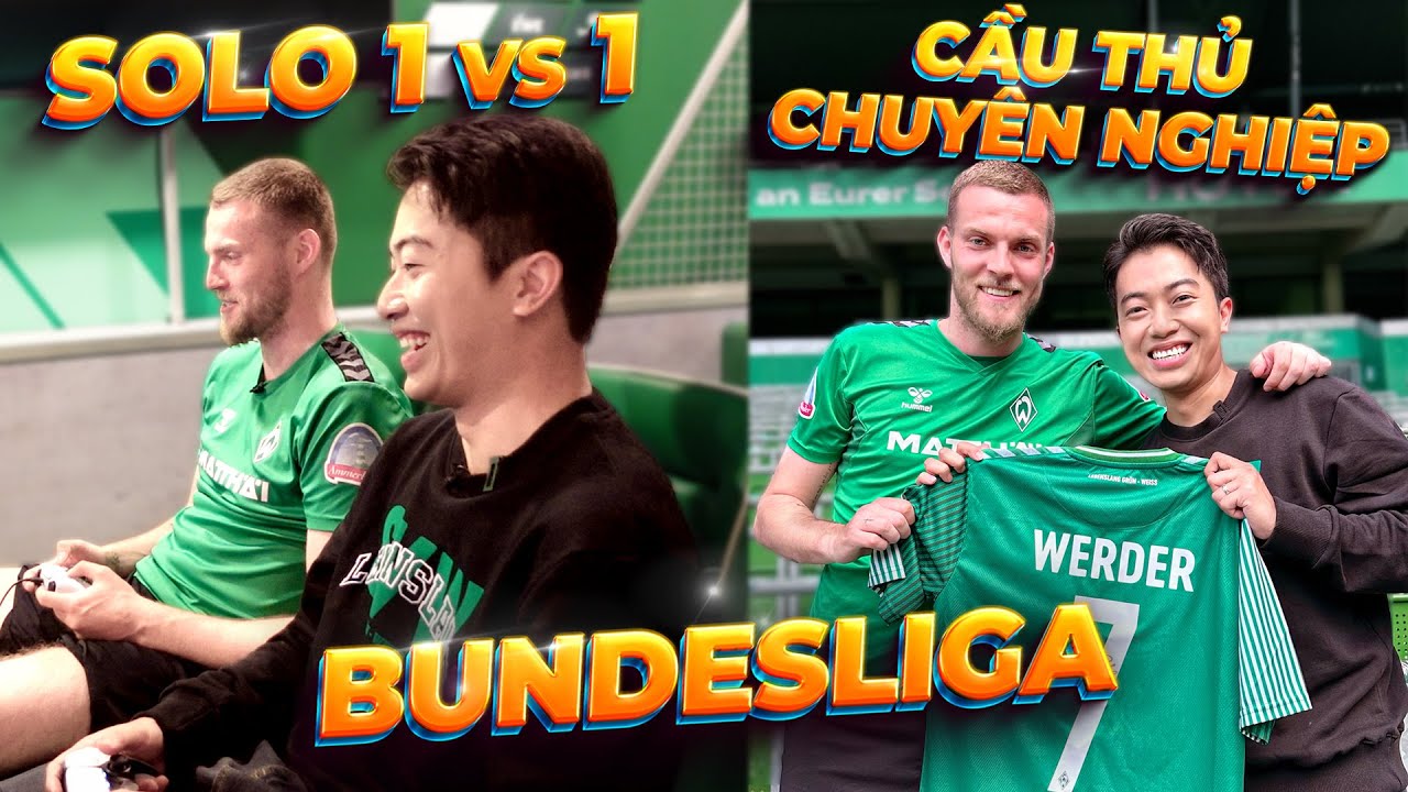 CrisDevilGamer Solo 1 vs 1 với cầu thủ chuyên nghiệp Bundesliga