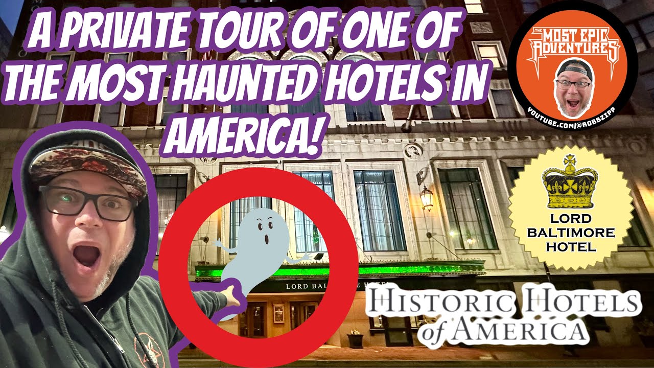 BEHIND THE SCENES PRIVATE TOUR OF LORD BALTIMORE WITH GHOSTS AND MAGIC!
