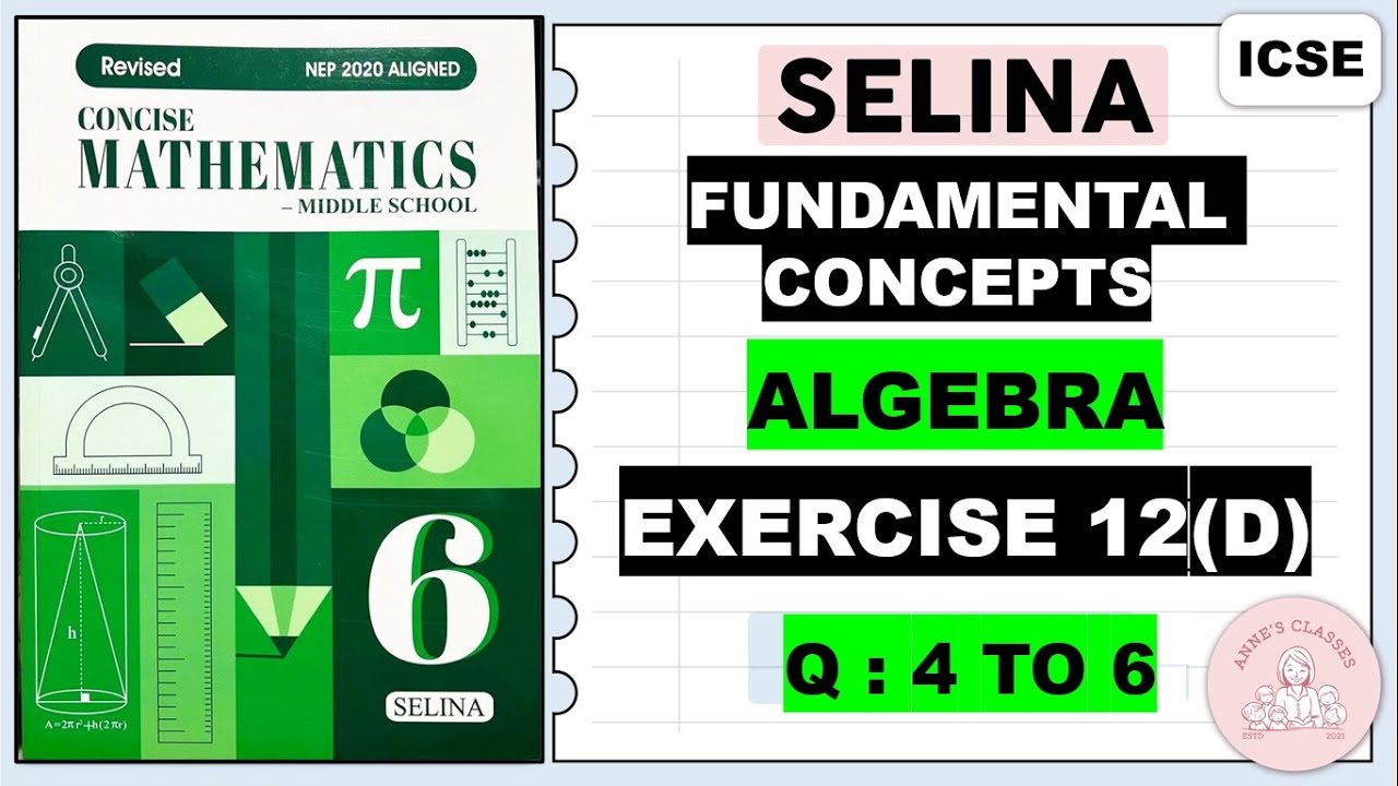 ALGEBRA , EXERCISE 12(D) QUESTIONS  4 to 6 - MULTIPLICATION - ROW METHOD