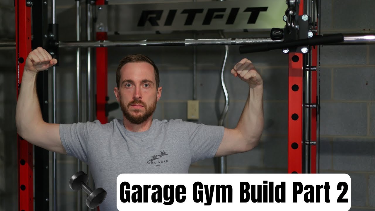Building My Home Gym Part 2 | RitFit M1 PRO Smith Machine + Budget Garage Gym Upgrades