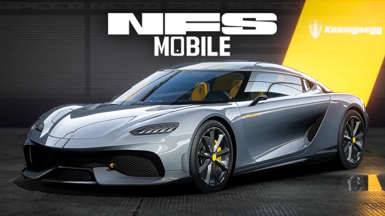 Need For Speed ​​Mobile: анонс нового автомобиля &mdash; Koenigsegg Gemera
