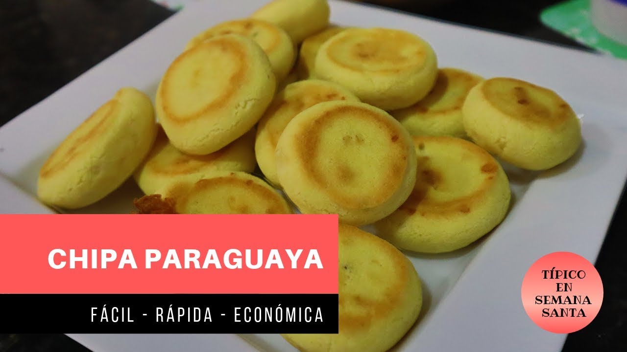 #chipaalmidon #chipitas Receta c&oacute;mo hacer chipa | Semana Santa en Paraguay #glutenfree