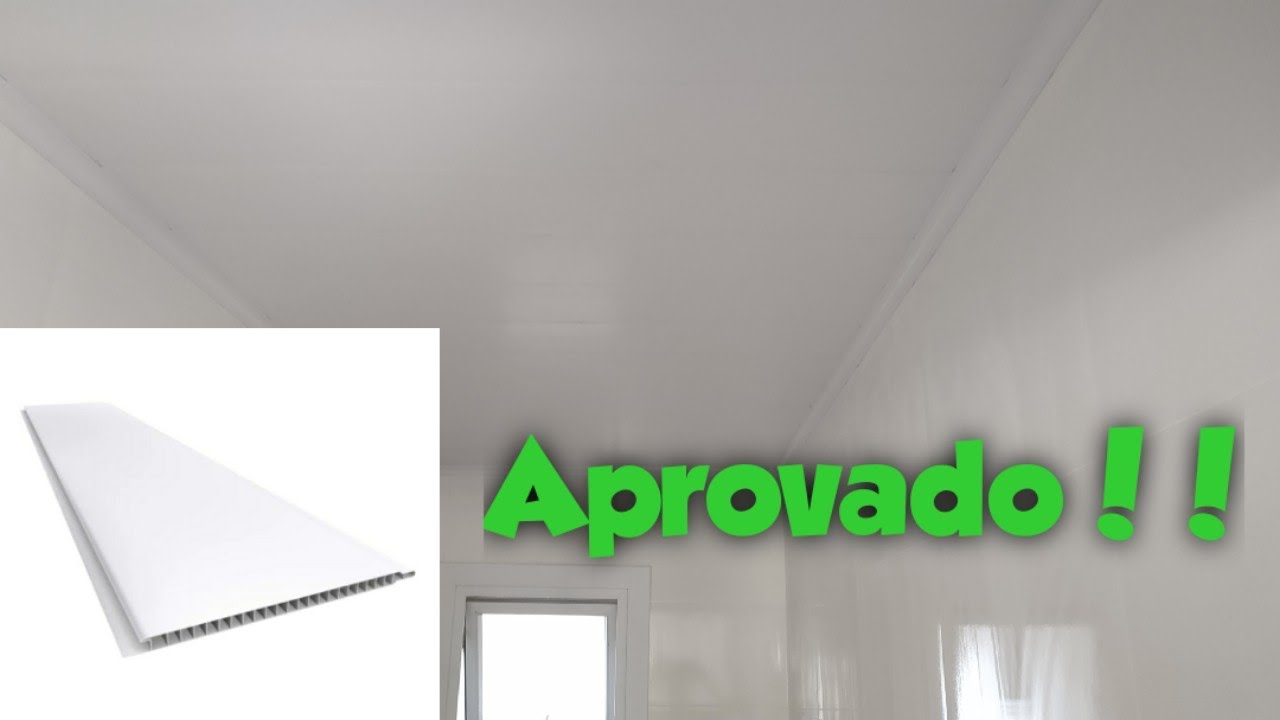 Review e instala&ccedil;&atilde;o forro PVC junta seca / Dicas