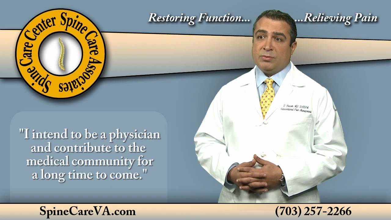 Spine Care Center -   Doctor Bassam explains how he became a specialist in pain management