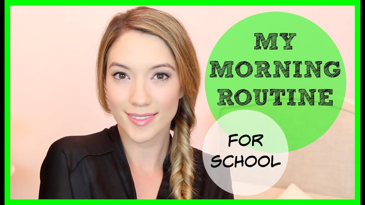 MY MORNING ROUTINE FOR SCHOOL DAYS | Blair Fowler