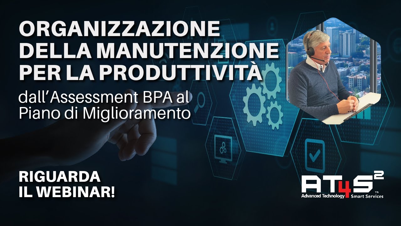 Webinar Organizzazione della #manutenzione per la #produttività  - 29 Novembre 2023