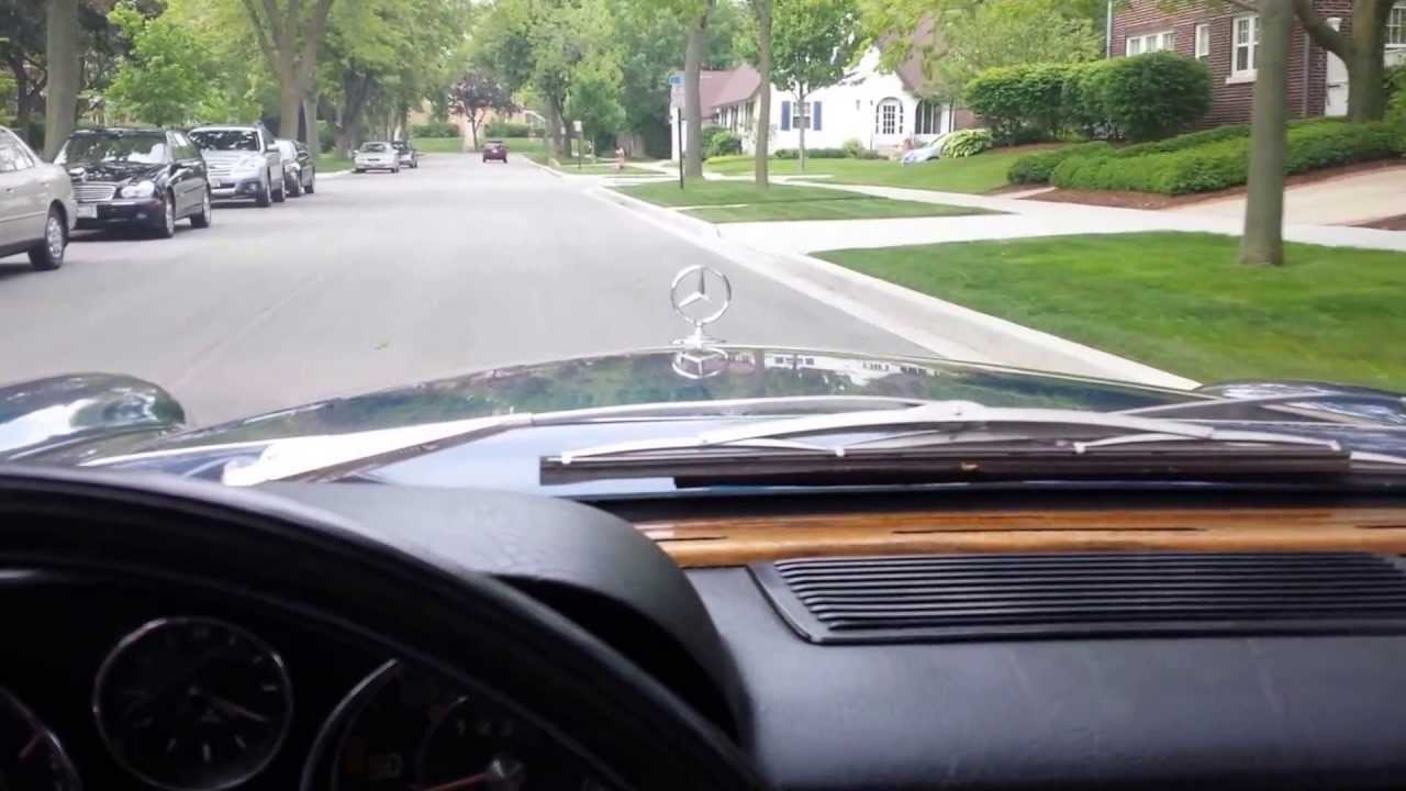 Driving my 1968 Mercedes-Benz 300 SEL