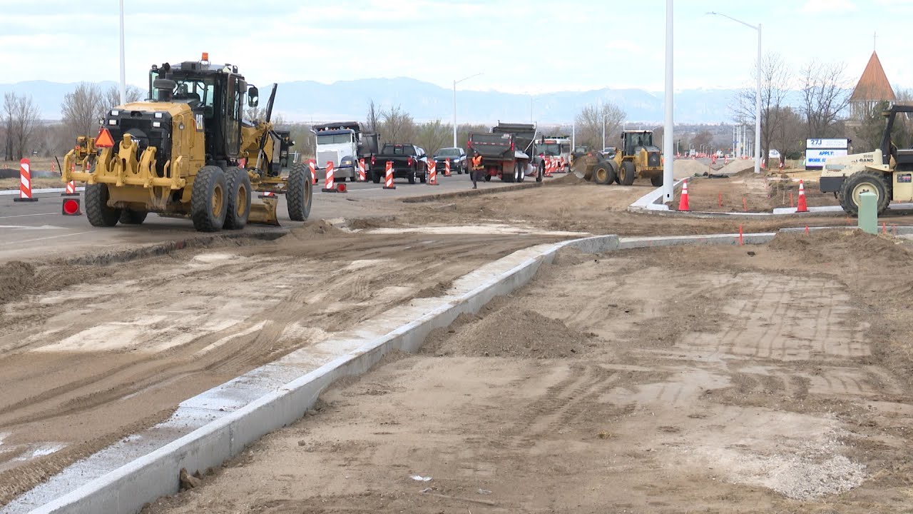 Bridge Street widening project is 80% complete