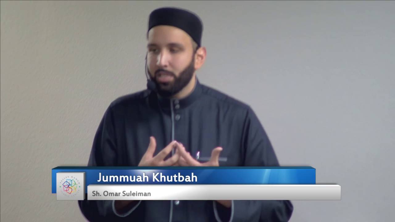 Jummah Khutbah - Sh. Omar Suleiman - 07-15-2016