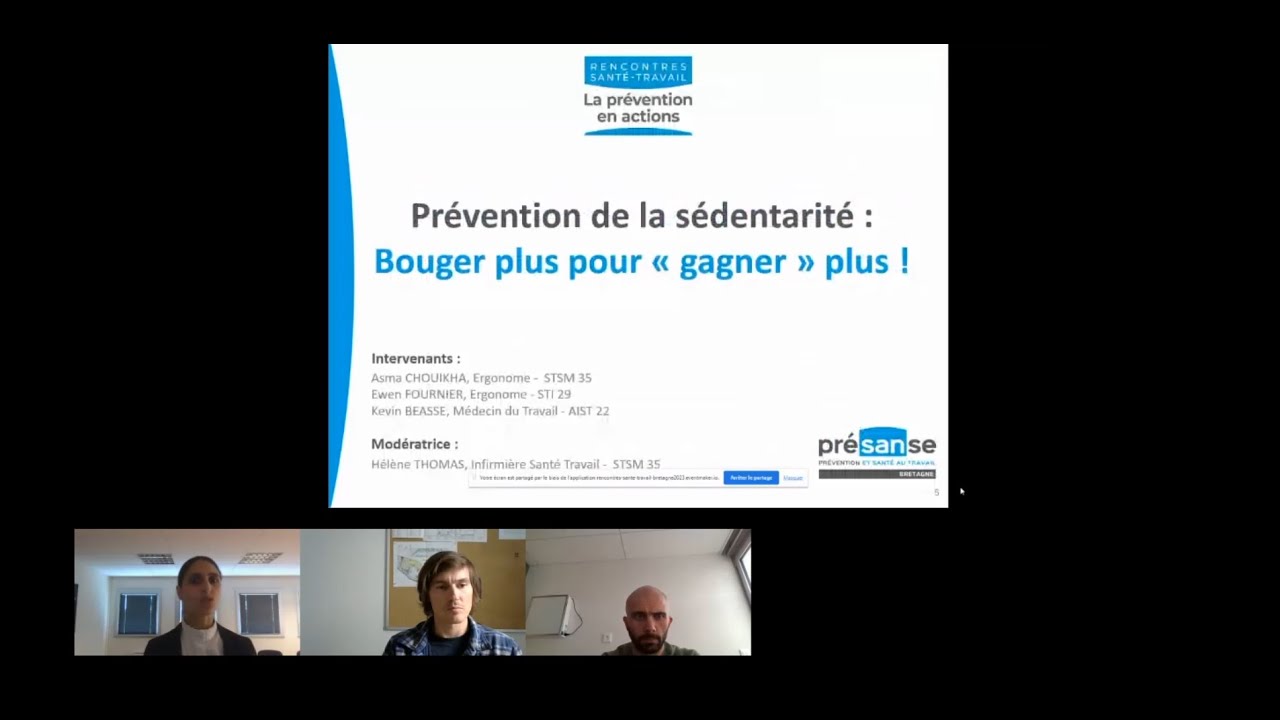 [RST 2023] Webinaire - Prévention de la sédentarité : bouger plus pour gagner plus