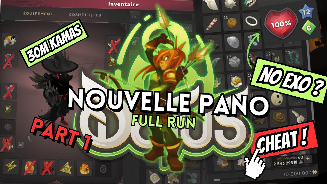 [DOFUS 3.1]  Team Cra Low Cost - Nouvelle pano - Full Run Guide (PART 1)