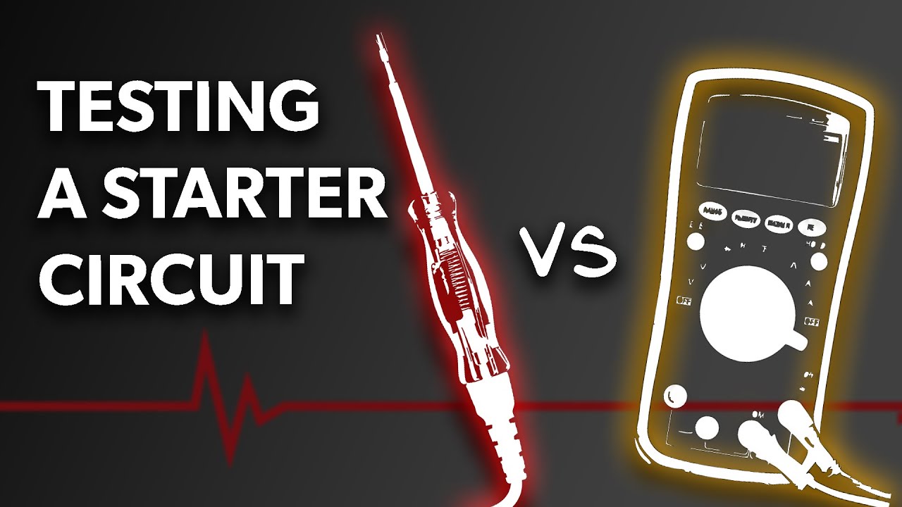 Testing A Starter Circuit!! [Test Light vs Voltmeter] #uActivate