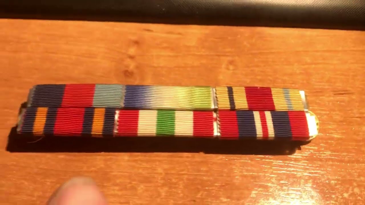 WW2 medal ribbon bar