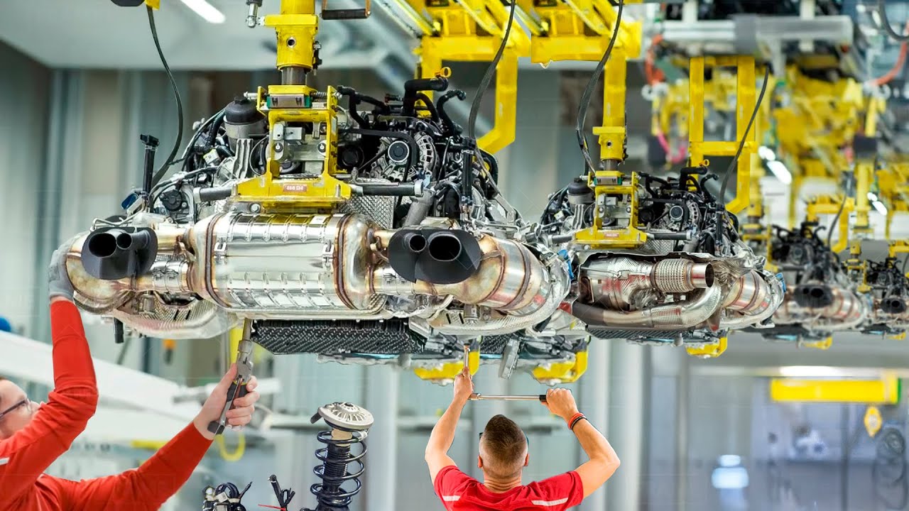 How Porsche Builds its Legendary Flat-Six Engine