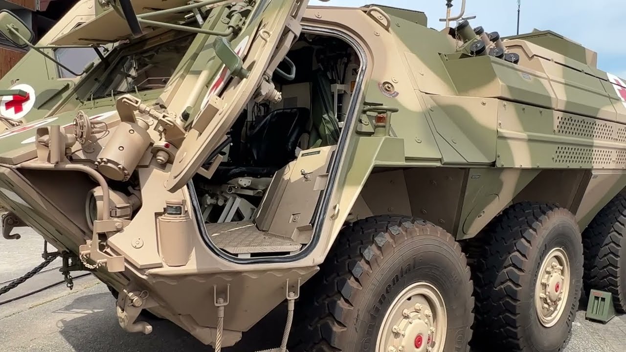 Транспортный танк FUCHS/TPz 1A8 Мобильный медицинский отряд...