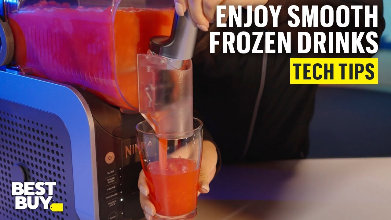 No Ice Needed with the Ninja SLUSHi Professional Frozen Drink Maker &ndash; Tech Tips from Best Buy