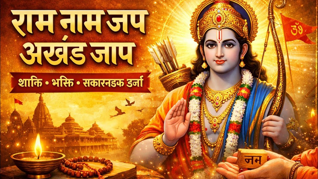 राम नाम जप अखंड जाप | Shri Ram Naam Jap | शांति, भक्ति और सकारात्मक ऊर्जा #mreibhajan 